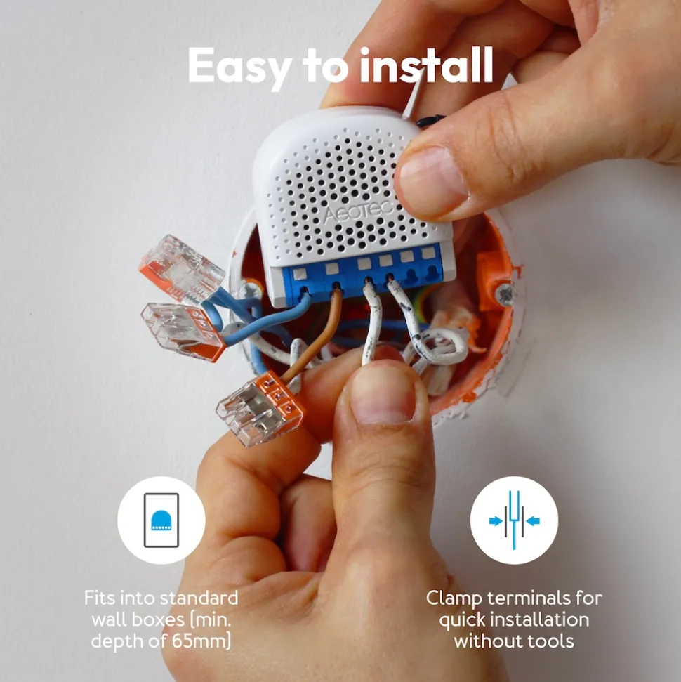 Aeotec Pico Shutter Zigbee Rollladenschalter