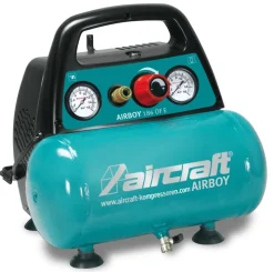 Aircraft Kompressor AIRBOY 186 OF E, 8 bar, Behälter 6 l, Kolben Kompressor