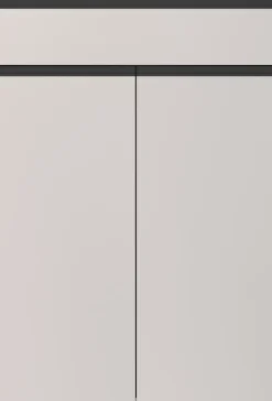 Aktenschrank mit Schublade Soft-Close 81x120x40 cm Greige