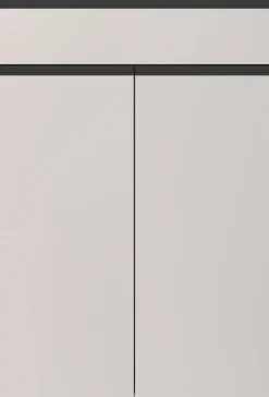 Aktenschrank mit Schublade Soft-Close 81x120x40 cm Greige