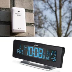 Alecto Digitaler Wecker mit Wetterstation