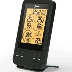 Alecto Professional Wetterstation mit Funksensor Schwarz
