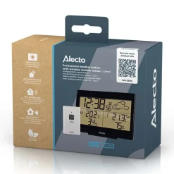 Alecto Wetterstation mit Funksensor Schwarz