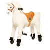 Animal Riding Reitpferd Snowy small (Kinder 3 Jahre, Sattelhöhe 56 cm, Rollen)