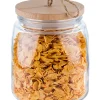 APS Vorratsglas Woody mit Holzdeckel versch. Ausführungen