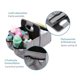 Baby Organizer Windel Caddy Wickeltisch Tragbar Baby Windeltaschen Auto Travel