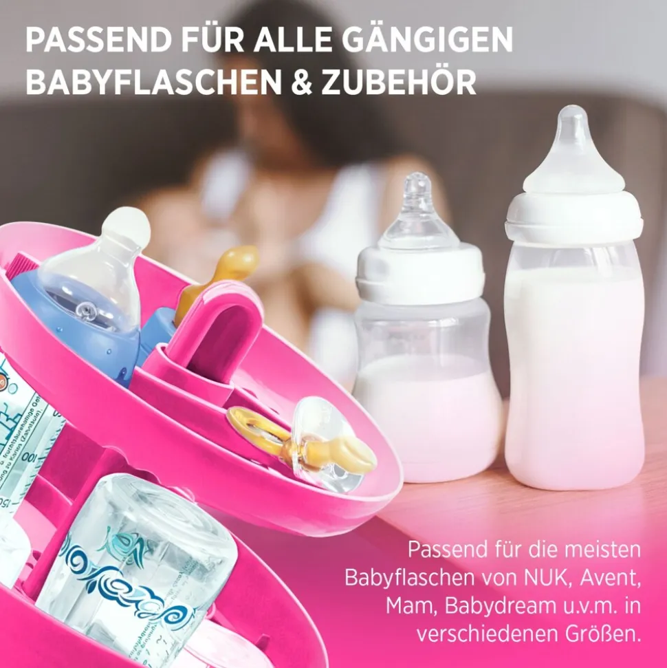 Babyruf BS 29 Babyflaschen-Sterilisator für 6 Flaschen