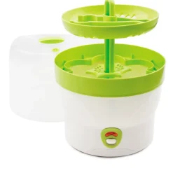 Babyruf BS 29g Babyflaschen Sterilisator für 6 Flaschen, grün
