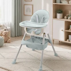 Baby Vivo Design 2in1 Kinderhochstuhl - Oscar Türkis
