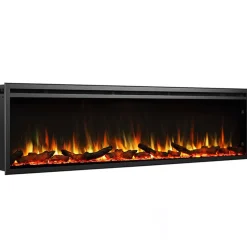 BALDERIA Elektrokamin Atalanta 72 - Einbaukamin mit Heizung 1500 W