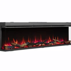 BALDERIA Elektrokamin Athena 72 - Einbau, Heizung 1500 W, App-Funktion