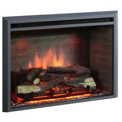 BALDERIA Elektrokamin Calida 30 - Einbau mit Heizung 2000 W, 3D-Flamme