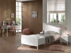 BILLY Jugendzimmer Set 3-tlg. best. aus: Bett 90 x 200 cm, Nachtkonsole und Schreibtisch