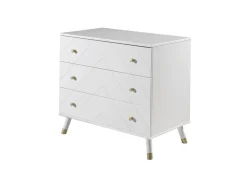 BILLY Jugendzimmer Set 3-tlg. best. aus: Bett 90 x 200 cm, Nachtkonsole und Schubladen Kommode