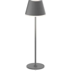 Brandson LED Tischleuchte mit Akku, Kabellos, mit Touch, Helligkeit stufenlos dimmbar, aus Metal, Dimmfunktion; Ein-/Ausschalter; Farbwechsel; mehrere Helligkeitsstufen, LED fest integriert, Kaltweiß, Neutralweiß, Warmweiß, Tischlampe, Nachttischlampe, Les