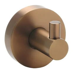 Brillantbad BAMBER Kleiderhaken Messing Gold Kupfer matt 55x55x50 mm für Bad & Küche >> zum Bohren oder Kleben*