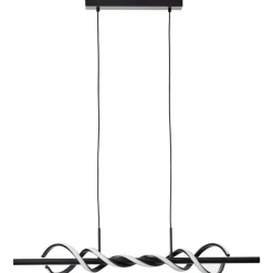 Brilliant Amalie LED Pendelleuchte 95cm schwarz, Metall/Kunststoff, 1x LED integriert, 20 W , (Lichtstrom: 2600lm, Lichtfarbe: 3000K)