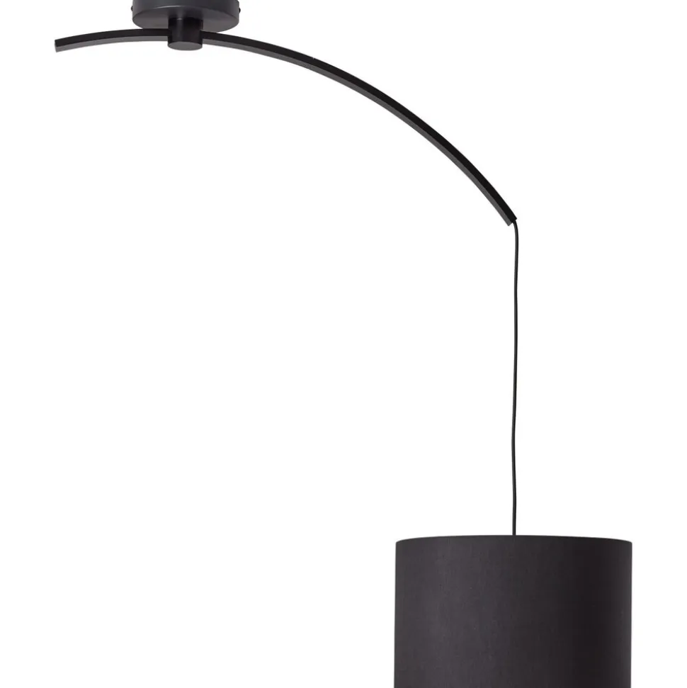 BRILLIANT Daria Pendelleuchte mit Auslegearm schwarz Innenleuchten,Pendelleuchten | 1x A60, E27, 40W, geeignet für Normallampen (nicht enthalten) | In der Höhe einstellbar / Kabel kürzbar