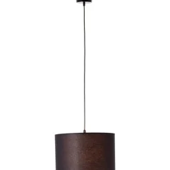 BRILLIANT Esher Pendelleuchte 38cm schwarz | 1x A60, E27, 40W, geeignet für Normallampen (nicht enthalten)