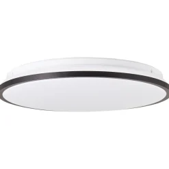 Brilliant Heida LED Deckenleuchte 39cm schwarz, Metall/Kunststoff, 1x 24 W LED integriert, (Lichtstrom: 2500lm, Lichtfarbe: 3000-6500K)