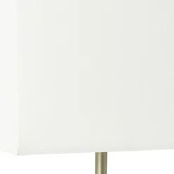 BRILLIANT Lampe Aglae Tischleuchte Touchschalter weiß | 1x D45, E14, 40W, geeignet für Tropfenlampen (nicht enthalten) | Mit An/Aus-Touchschalter