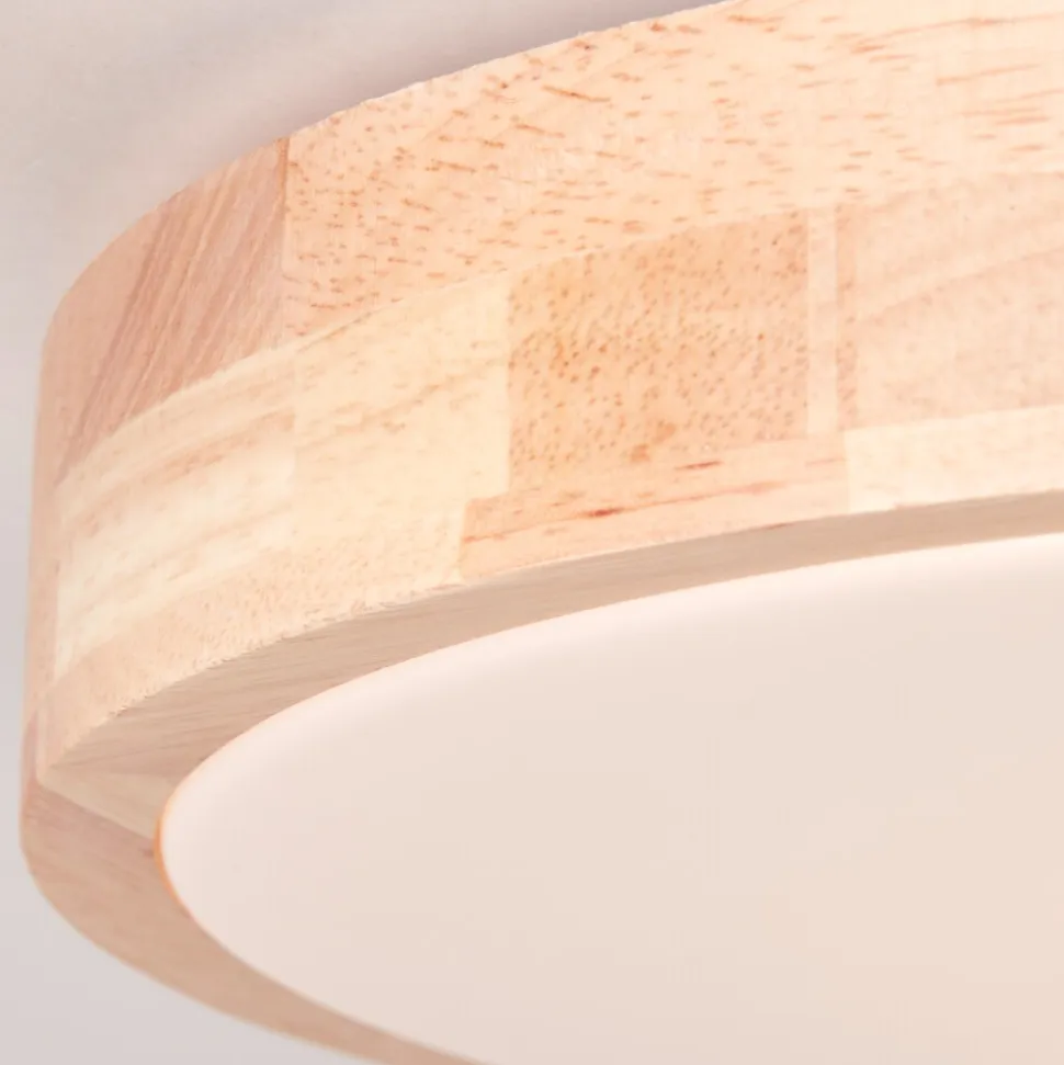 Brilliant Moreen LED Deckenleuchte 34cm holz, Holz/Kunststoff/Metall, 1x 14 W LED integriert, (Lichtstrom: 1300lm, Lichtfarbe: 3000-4500K)