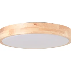 Brilliant Moreen LED Deckenleuchte 34cm holz, Holz/Kunststoff/Metall, 1x 14 W LED integriert, (Lichtstrom: 1300lm, Lichtfarbe: 3000-4500K)