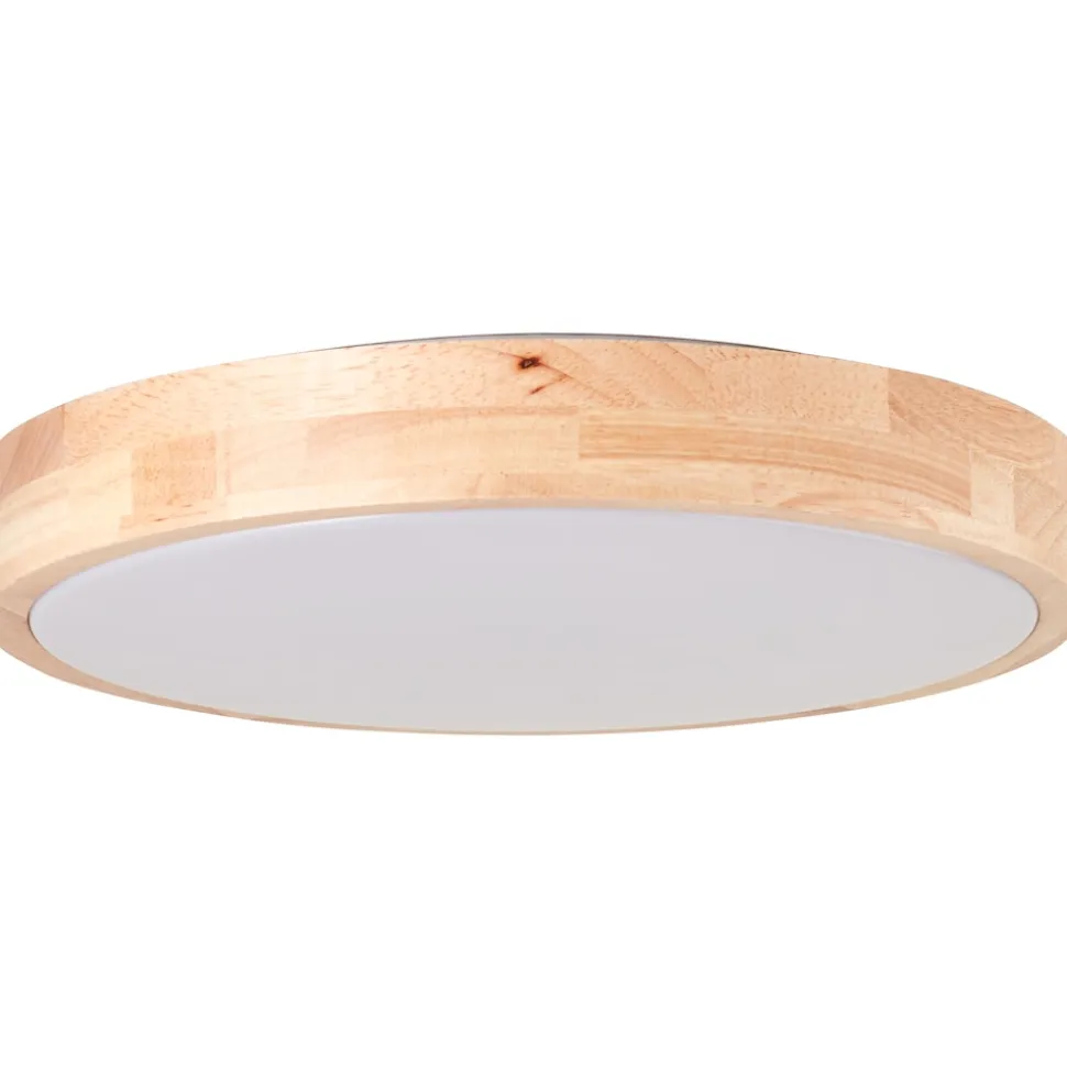 Brilliant Moreen LED Deckenleuchte 34cm holz, Holz/Kunststoff/Metall, 1x 14 W LED integriert, (Lichtstrom: 1300lm, Lichtfarbe: 3000-4500K)