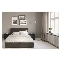 Brilliant Philo Stehleuchte 140 cm Schwarz E27
