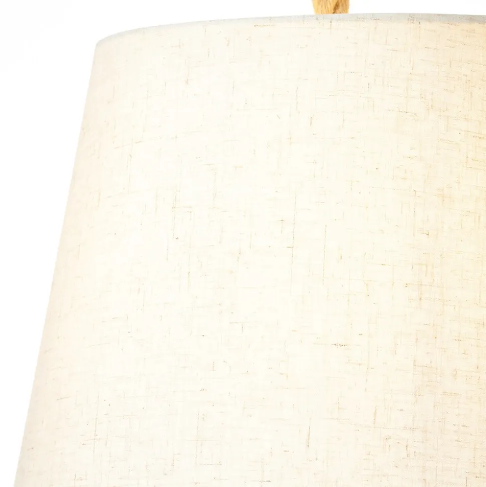 BRILLIANT Sailor Pendelleuchte 35cm natur/weiß Innenleuchten,Pendelleuchten | 1x A60, E27, 40W, geeignet für Normallampen (nicht enthalten) | Für LED-Leuchtmittel geeignet