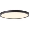 BRILLIANT Tuco LED Deckenaufbau-Paneel 25cm schwarz/weiß | 1x LED integriert, 16W LED integriert, (Lichtstrom: 2100lm, Lichtfarbe: 2700K)