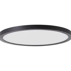 BRILLIANT Tuco LED Deckenaufbau-Paneel 25cm schwarz/weiß | 1x LED integriert, 16W LED integriert, (Lichtstrom: 2100lm, Lichtfarbe: 2700K)