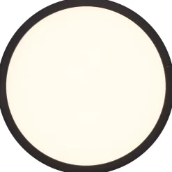 BRILLIANT Tuco LED Deckenaufbau-Paneel 25cm schwarz/weiß | 1x LED integriert, 16W LED integriert, (Lichtstrom: 2100lm, Lichtfarbe: 2700K)