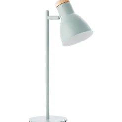 BRILLIANT Venea Tischleuchte grün matt Innenleuchten,Tischleuchten,-funktional | 1x D45, E14, 25W, geeignet für Tropfenlampen (nicht enthalten) | Mit Schnurzwischenschalter