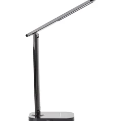 BRILLIANT Vicari LED Tischleuchte schwarz | 1x LED integriert, 6W LED integriert, (Lichtstrom: 450lm, Lichtfarbe: 3000-6100K)