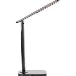 BRILLIANT Vicari LED Tischleuchte schwarz | 1x LED integriert, 6W LED integriert, (Lichtstrom: 450lm, Lichtfarbe: 3000-6100K)