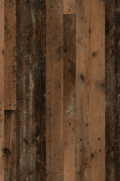 byLIVING Kommode JAKOB, Breite 110 cm, Old Wood (Altholz-Optik)/anthrazit