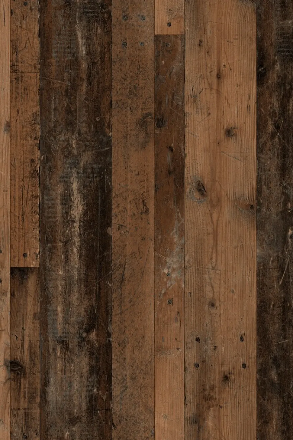 byLIVING Kommode JAKOB, Breite 110 cm, Old Wood (Altholz-Optik)/anthrazit