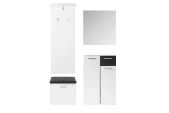 byLIVING Spiegel JAKOB, Breite 60 cm, weiß, Wandspiegel