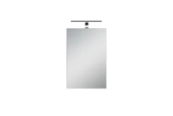byLIVING Spiegelschrank SPREE, Breite 40 cm, weiß, LED Beleuchtung