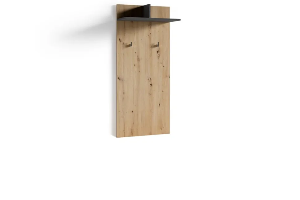 byLIVING Wandpaneel BEN, Breite 60 cm, Artisan Eiche (Eiche-Optik)/anthrazit
