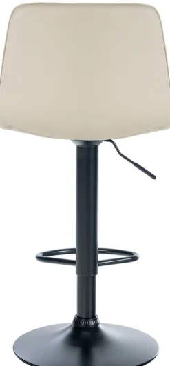 CLP 2er Set Barhocker Lex Kunstleder I Höhenverstellbare Thekenhocker Mit Kunstlederbezug I Drehbare Tresenstühle Mit Metallgestell