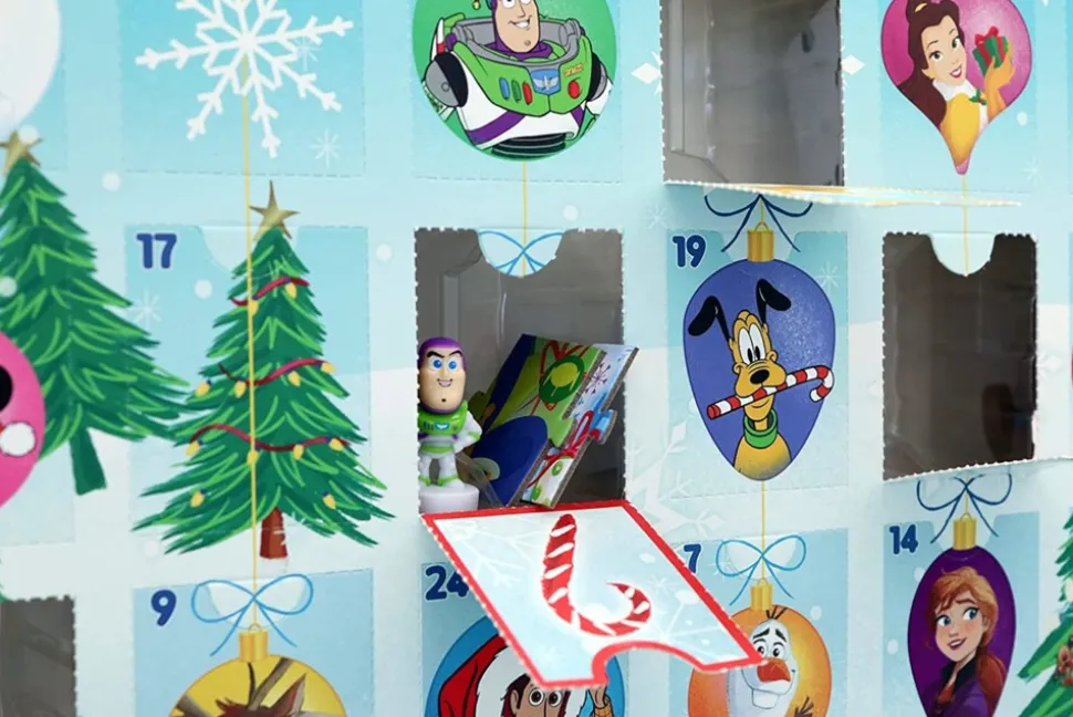 Disney - Adventskalender - Game & Puzzle Advent Kalender Weihnachten Micky Maus Donald Duck