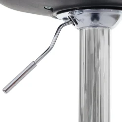 2er-Set Barhocker MCW-B14, Tresenhocker Barstuhl Drehhocker, Kunstleder ~ schwarz