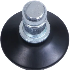 5er-Set Bodengleiter MCW-K74 statt Rollen - fester Stand für Bürostuhl/Esszimmerstuhl, Fußgleiter, Ø 11mm ~ schwarz