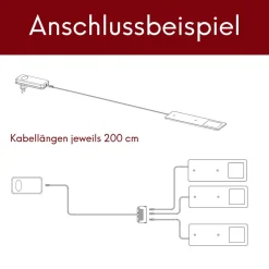 1er Set Unterbauleuchte TooFlat neutralweiß