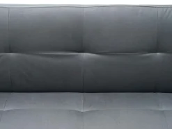 3er-Sofa MCW-G11, Couch Schlafsofa Gästebett Bettsofa Klappsofa, Schlaffunktion 195cm ~ Stoff/Textil, grau