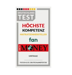 f.a.n. 7-Zonen-Tonnentaschenfederkern-Matratze AMAN - 80x200cm - H2 - versch. Ausführungen