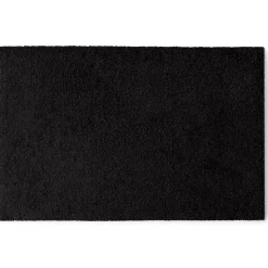 Floordirekt Fußmatte | Domenico | Stilvolle und praktische Schmutzfangmatte | Schwarz