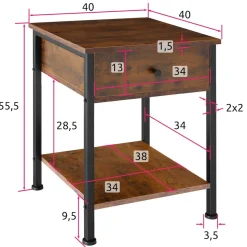 Floordirekt Rollhocker | Elefantenfuß | Kunststoff | T7
